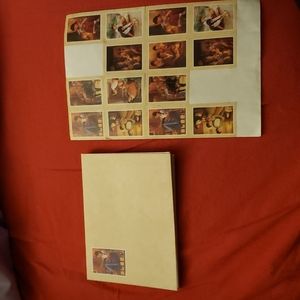 AMERICAN GIRL stickers and envelopes